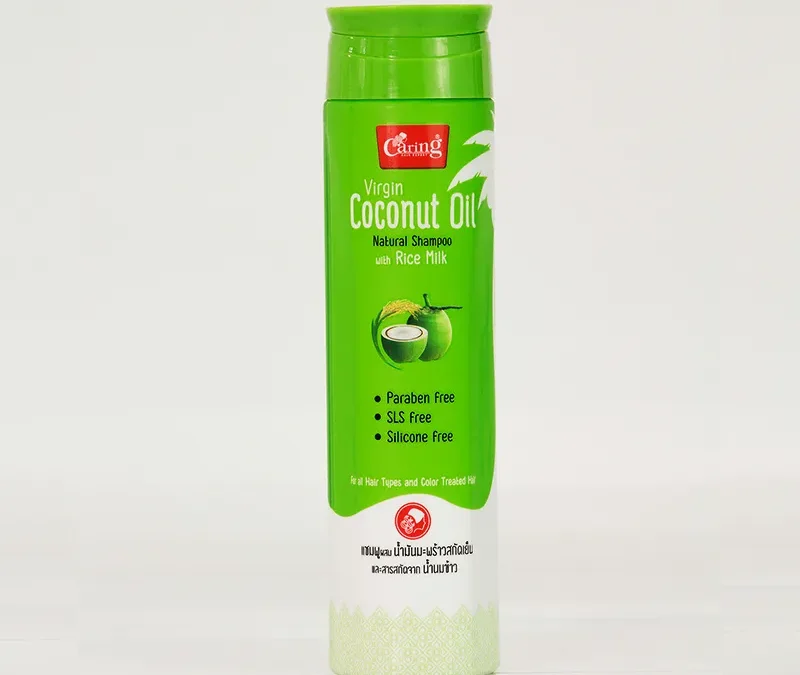Caring Virgin Coconut Oil Natural Shampoo With Rice Milk