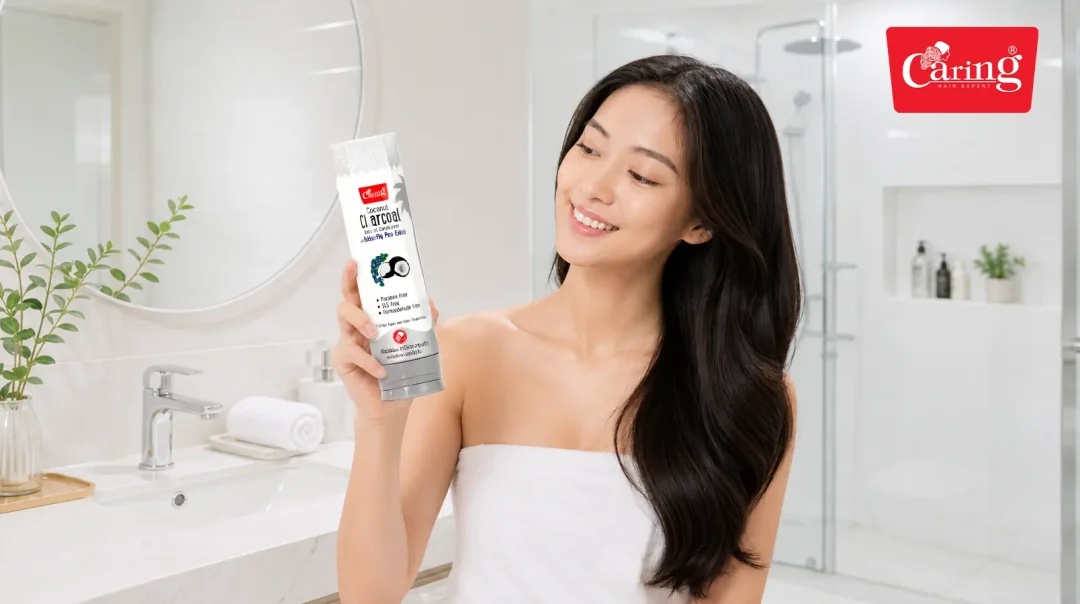 เลือกครีมนวดผมจาก Caring ให้เหมาะกับสภาพผมของคุณ